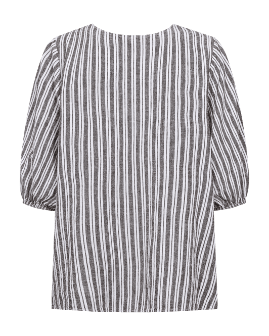 Hovedbilde Lava Blouse Dyed Stripe Coffee Bean w. Brilliant ...