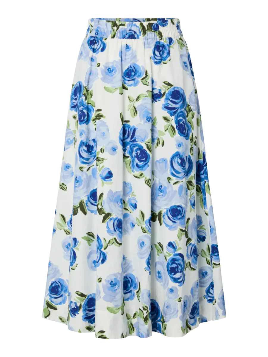 YasColea Ankle Skirt Star White Emula