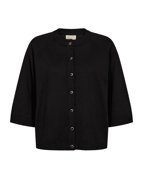 Hovedbilde Katie Cardigan Button Black