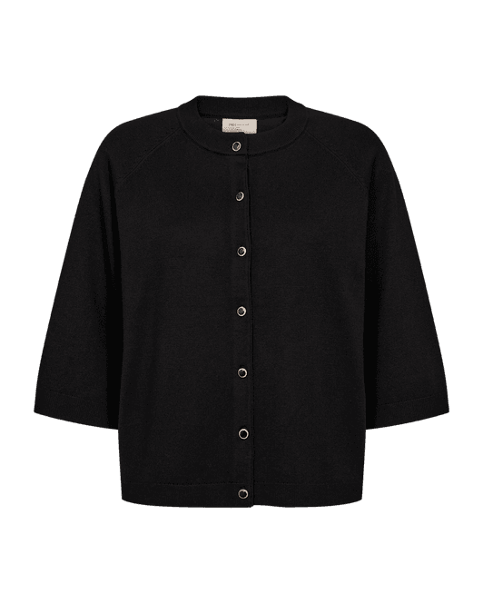 Hovedbilde Katie Cardigan Button Black