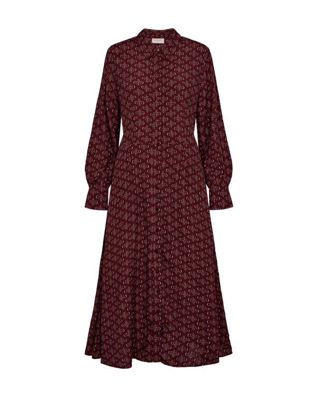 Lovy Dress Printed Maxi Length Port Royal Moonbeam