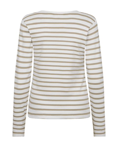 Hovedbilde Famila Tee striped Star Offwhite W  Silver Mink