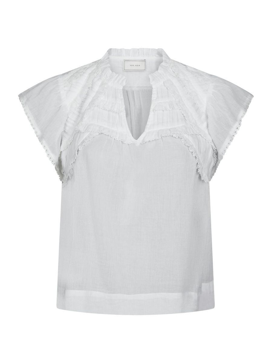 Fayler S Voile Top White